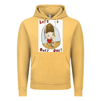 Vintage Mustard life is only one Vintage Hoodie - lanVoArt