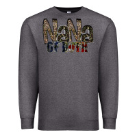 Charcoal Heather nana of both Premium Sweatshirt - RacoonDesign