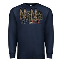Navy nana of both Premium Sweatshirt - RacoonDesign