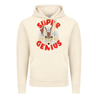 Vintage Artic coyote super genius  1 Vintage Hoodie - lanVoArt