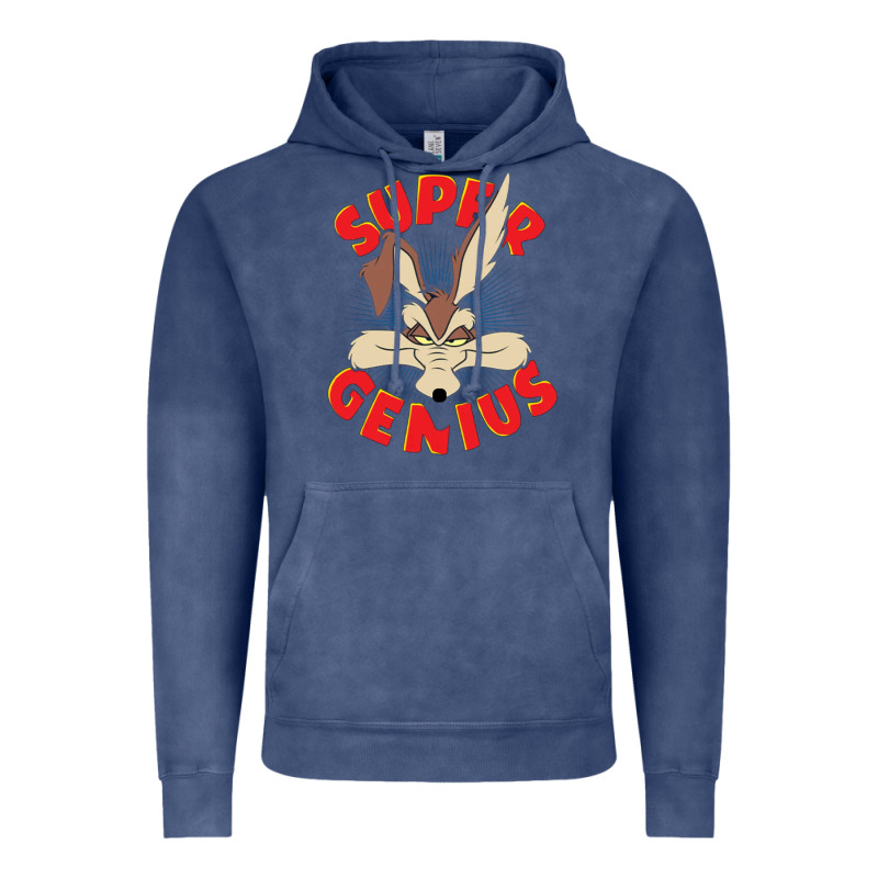 Coyote Super Genius  1 Vintage Hoodie by lanVoArt | Teevron