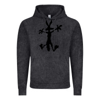 Vintage Black coyote's hole 2 Vintage Hoodie - lanVoArt
