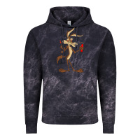 Cloud Black danger coyote's hole Vintage Hoodie - lanVoArt