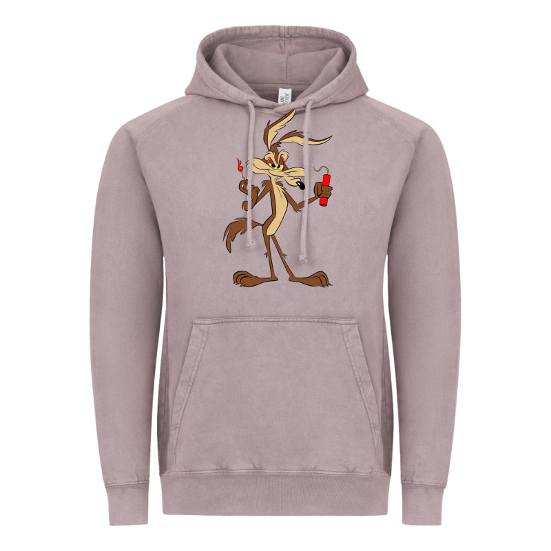 Danger Coyote's Hole Vintage Hoodie by lanVoArt | Teevron