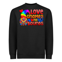 Black Love Gnomes No Bounds Heavyweight Sweatshirt - BundleAndBundleShop