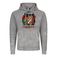 Cloud Rock Cosmic Cowgirl Vintage Hoodie - HowdyJamesFarm
