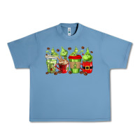 Pebble Blue grinch coffee cups Urban Heavy Tee - texasbilliewilder