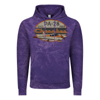 Cloud Purple piper cherokee pa 28 retro vintage design Vintage Hoodie - lanVoArt