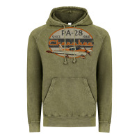 Vintage Olive piper cherokee pa 28 retro vintage design Vintage Hoodie - lanVoArt