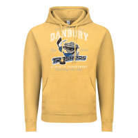 Vintage Mustard property of danbury trashers Vintage Hoodie - lanVoArt