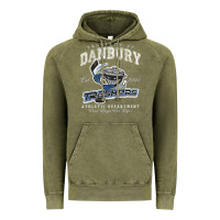 Vintage Olive property of danbury trashers Vintage Hoodie - lanVoArt