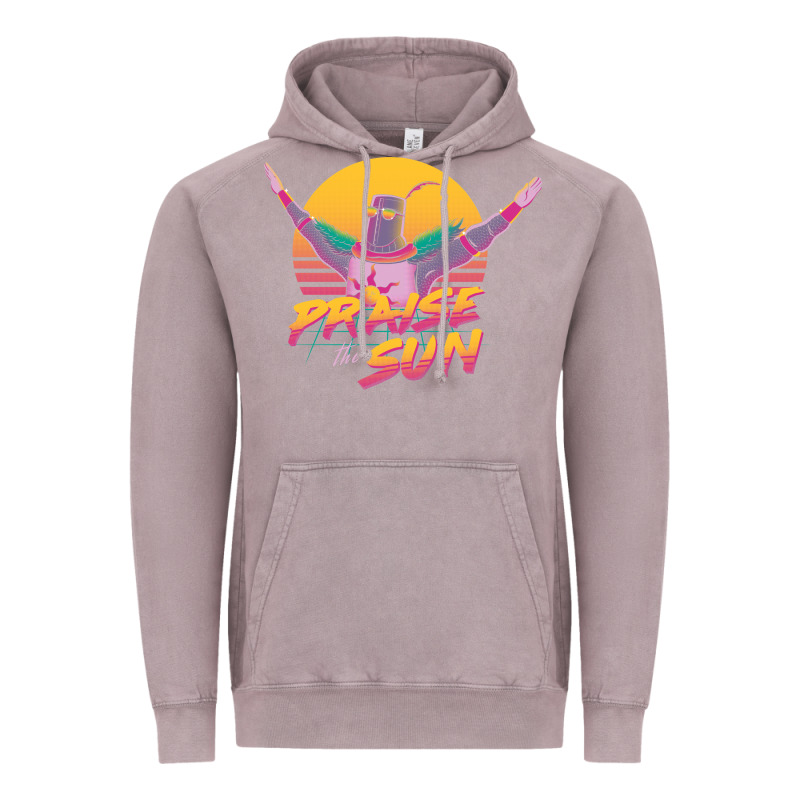 Praise The Sun Vintage Hoodie by lanVoArt | Teevron