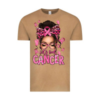 Vintage Camel lets beat cancer afro messy bun Vintage Tee - texasbilliewilder