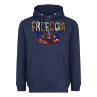 Navy freedom Heavyweight Hoodie - RacoonDesign