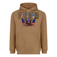 Toasted Coconut freedom Heavyweight Hoodie - RacoonDesign