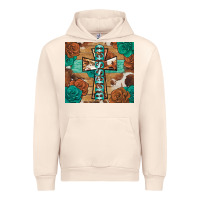 Sandshell blessed cross Urban Hoodie - BarkalooDesign