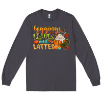 Smoke leaves and lattes Long Sleeve Tee - CowGirlArtShop