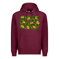 Burgundy st patricks day background Premium Hoodie - RanaPortraitStore