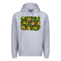 Heather Grey st patricks day background Premium Hoodie - RanaPortraitStore