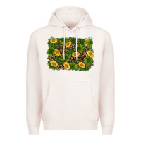 Pale Pink st patricks day background Premium Hoodie - RanaPortraitStore