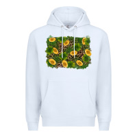 White st patricks day background Premium Hoodie - RanaPortraitStore