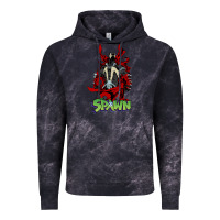 Cloud Black spawn Vintage Hoodie - lanVoArt