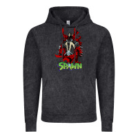 Vintage Black spawn Vintage Hoodie - lanVoArt