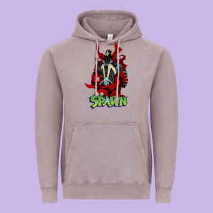 Spawn Vintage Hoodie Designed By Lanvoart