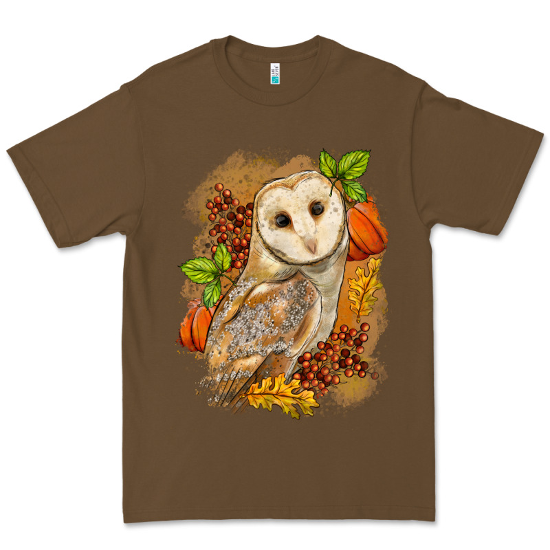 Fall Owl Premium Tee by LillyAllenDesigns | Teevron