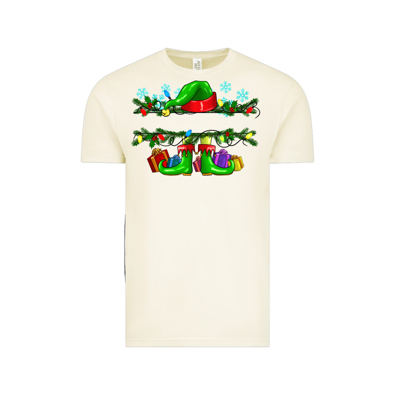 Custom Name Christmas Elf Vintage Tee by texasbilliewilder | Teevron