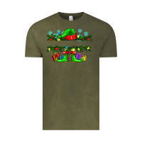 Vintage Olive custom name christmas elf Vintage Tee - texasbilliewilder