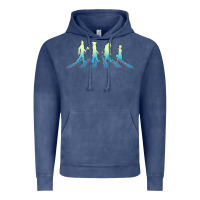Vintage Denim wizard of oz abbey brick road Vintage Hoodie - lanVoArt