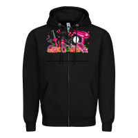 Black Hair Stylist Your Textt Zipper Hoodie - CowhideDigitalArt