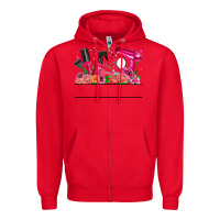 Red Hair Stylist Your Textt Zipper Hoodie - CowhideDigitalArt