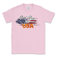 Bubblegum Pink God Bless The USA Classic Tee - Bettercallsaul