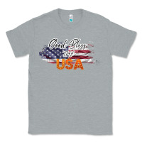 Heather Grey God Bless The USA Classic Tee - Bettercallsaul