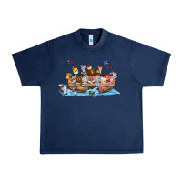 Navy noahs ark Urban Heavy Tee - texasbilliewilder