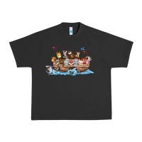 Pigment Black noahs ark Urban Heavy Tee - texasbilliewilder