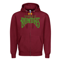 Burgundy the tampa bay rowdies fitted Zipper Hoodie - lanVoArt