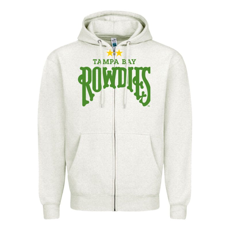 The Tampa Bay Rowdies Fitted Zipper Hoodie by lanVoArt | Teevron