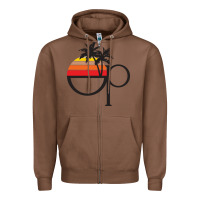 Chestnut ocean pacific Zipper Hoodie - lanVoArt