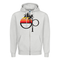 Dove Grey ocean pacific Zipper Hoodie - lanVoArt