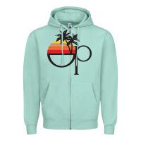 Seafoam ocean pacific Zipper Hoodie - lanVoArt