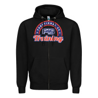 Black official f45 training Zipper Hoodie - lanVoArt