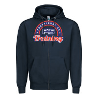 Navy official f45 training Zipper Hoodie - lanVoArt