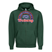 Sports Green official f45 training Zipper Hoodie - lanVoArt