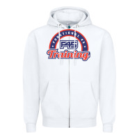 White official f45 training Zipper Hoodie - lanVoArt