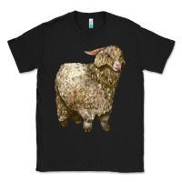 Black Angora Goat Classic Tee - LillyAllenDesigns