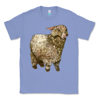 Colony Blue Angora Goat Classic Tee - LillyAllenDesigns