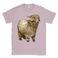 Lilac Angora Goat Classic Tee - LillyAllenDesigns